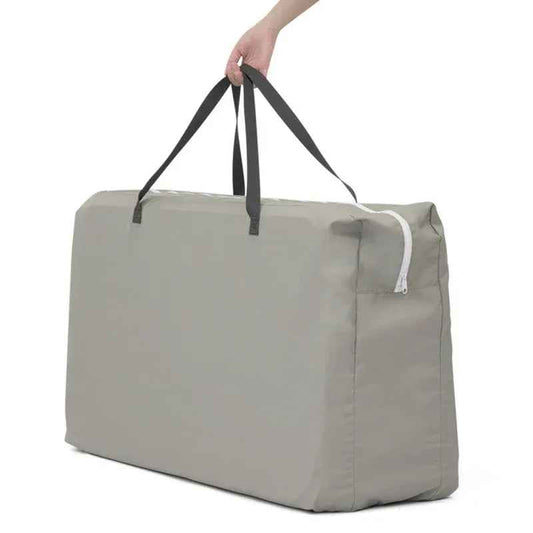 Joie Roomie Glide bedside crib in Shale - side view — BambiniJO Jordan