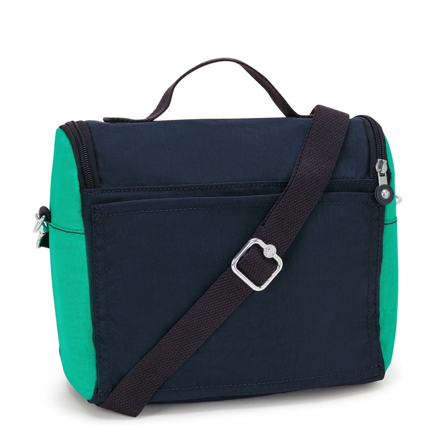 Kipling Kichirou Crossbody Bag Blue Green Block - detail view