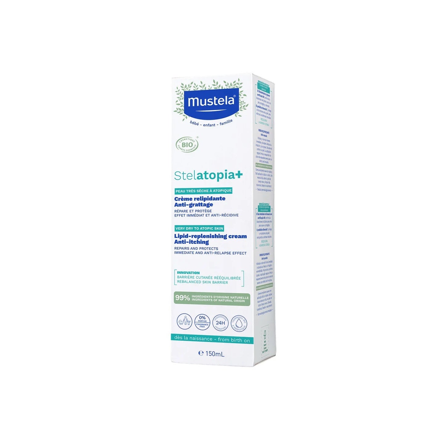 Mustela Stelatopia+ 150ml | Replenishing Cream Anti-Itching