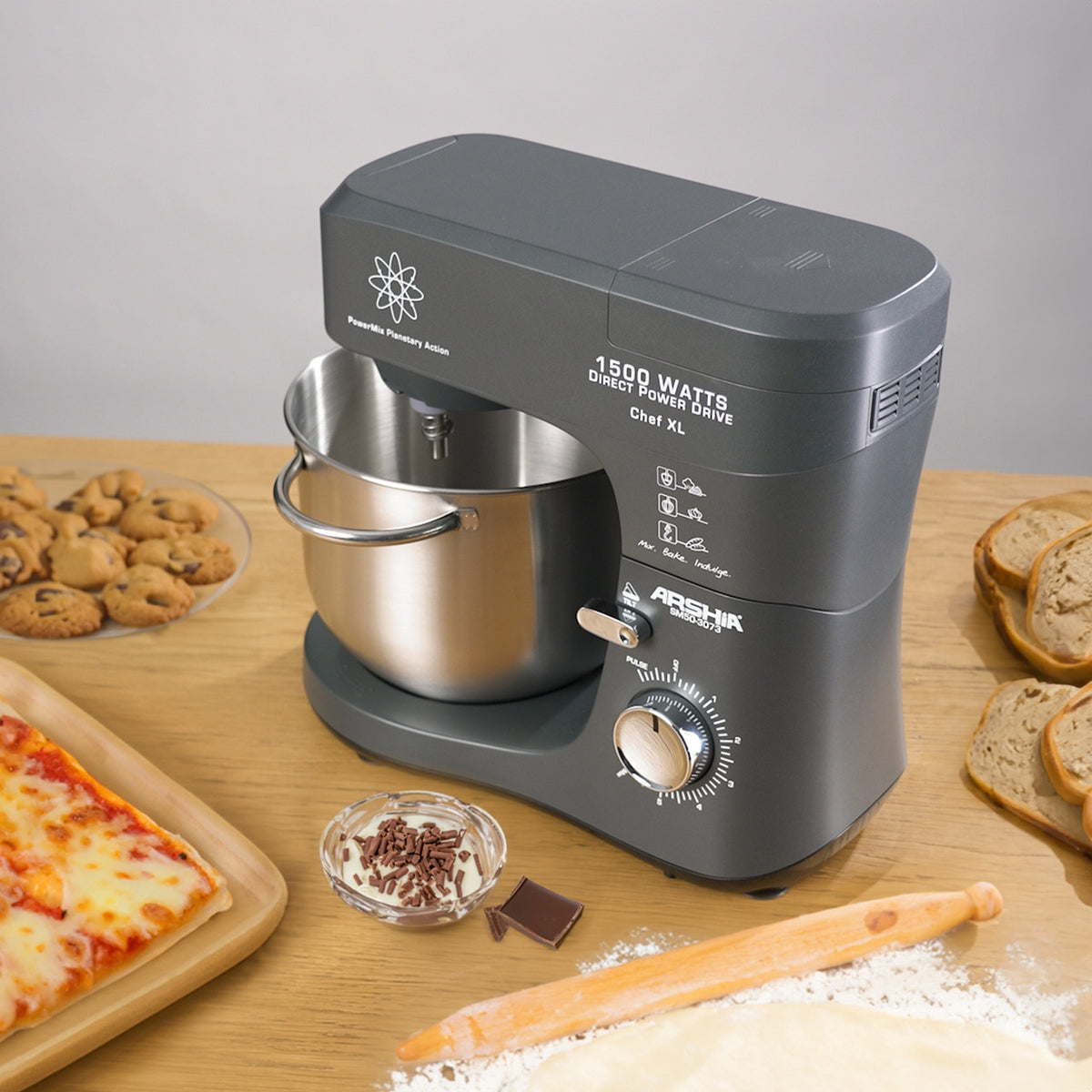 Arshia Stand Mixer 7L, 1500W BambiniJO Jordan
