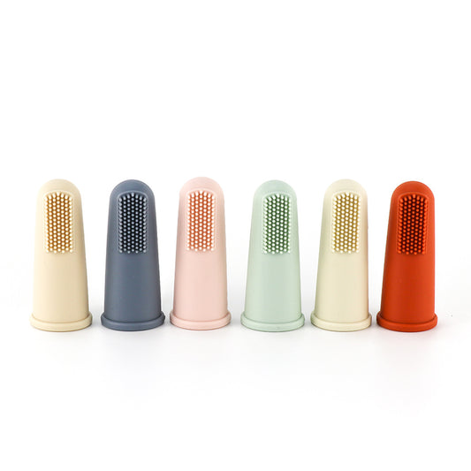Babyccino Silicone Finger Toothbrush — BambiniJO Jordan