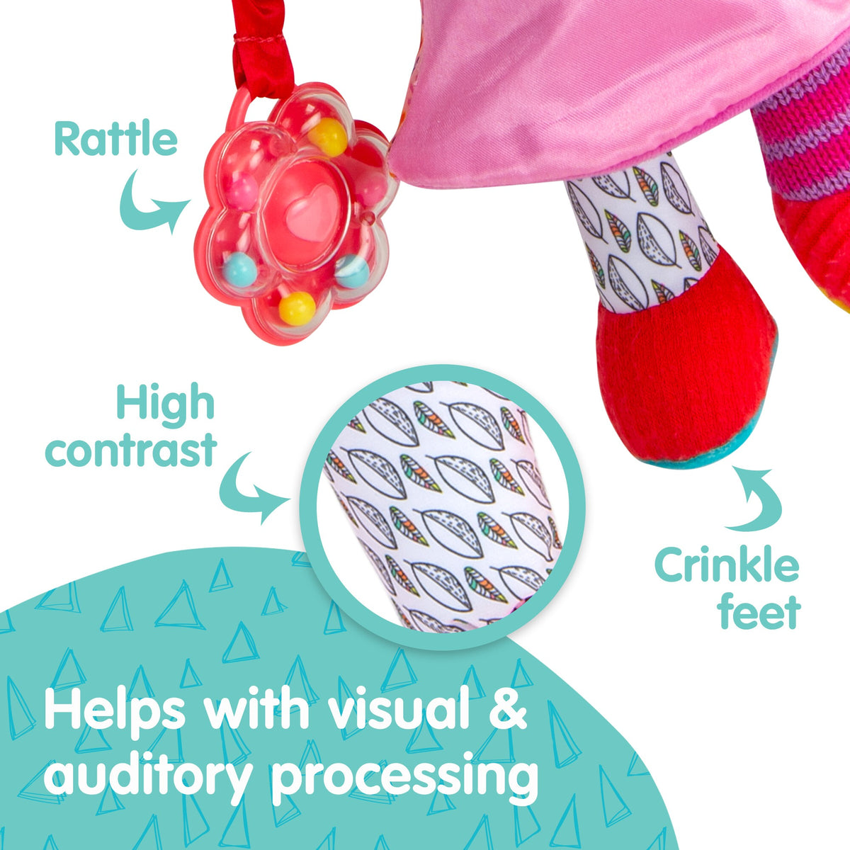 Lamaze My Friend Olivia Clip & Go 0-12M — BambiniJO Jordan