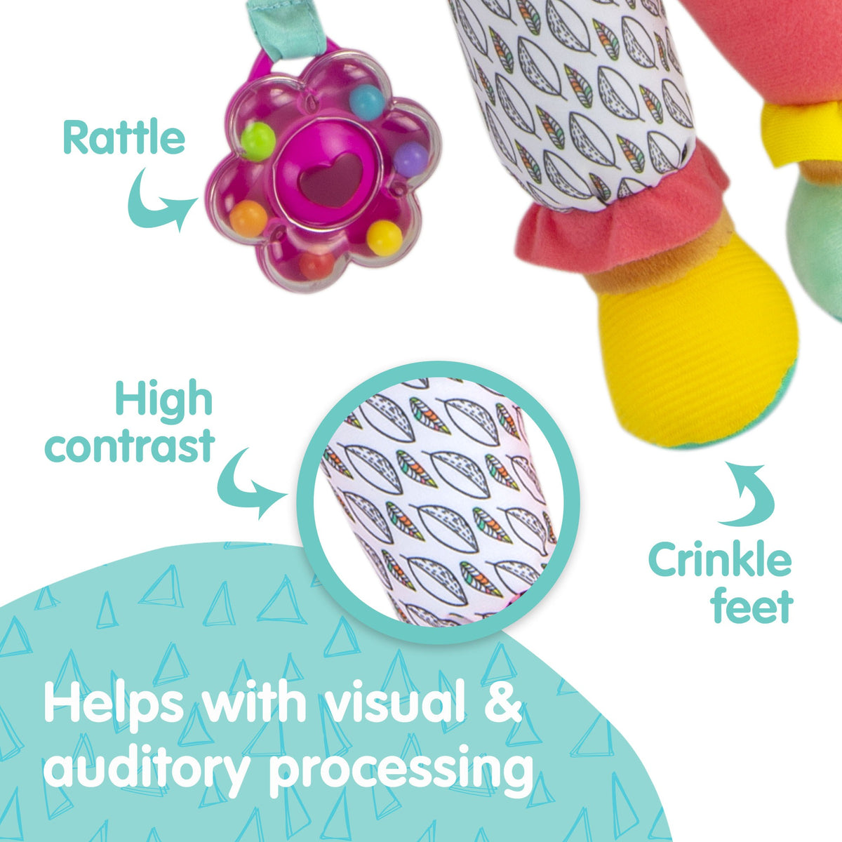 Lamaze My Friend Jasmine Clip & Go 0-12M — BambiniJO Jordan