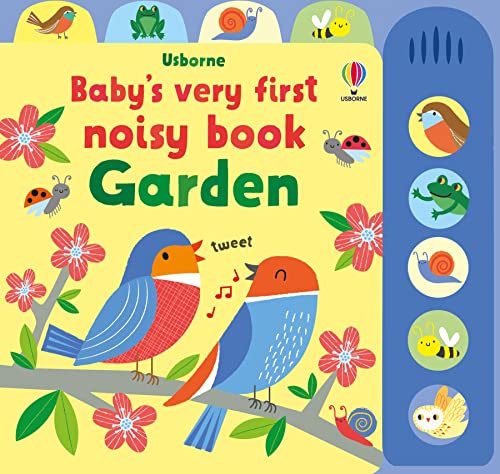 Usborne Baby's Very First Noisy Book Garden - BambiniJO | Buy Online | Jordan