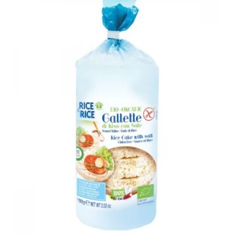 Probios Organic Gluten Free Rice Cakes with Salt 100g — BambiniJO Jordan