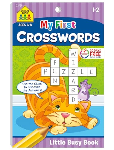 My First Crosswords Ages 6-8