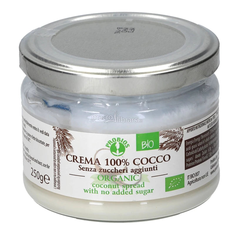 Probios Organic 100% Coconut Spread 250g — BambiniJO Jordan