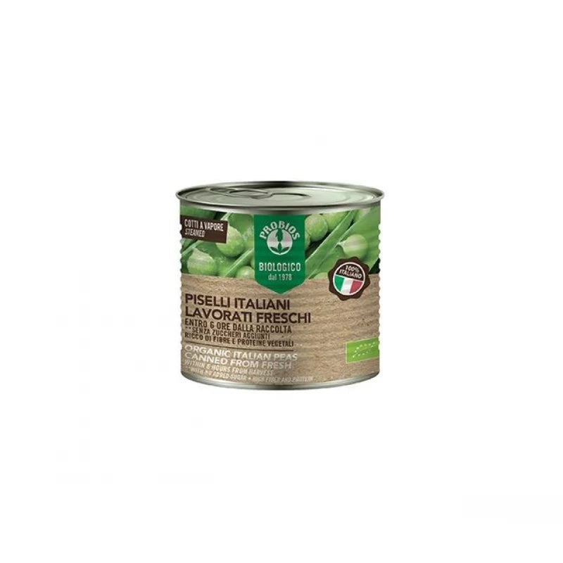 Probios Organic Steamed Peas in Water 340g — BambiniJO Jordan