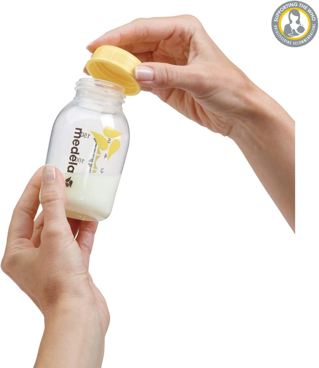 ميديلا - زجاجات حليب الأم - 150 مل، 3 قطع