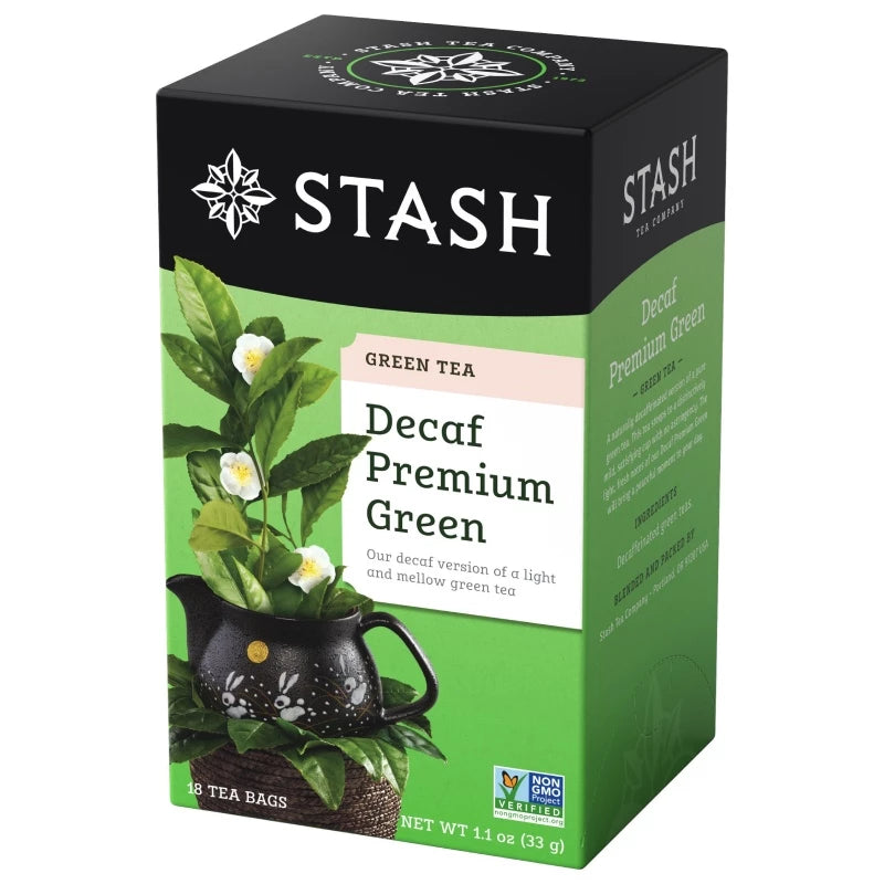 Stash Decaf Premium Green Tea 33g — BambiniJO Jordan