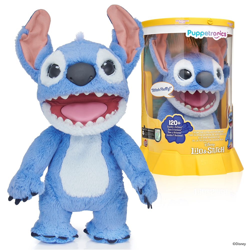 Disney Stitch Puppetronic by RealFX - Disney Store