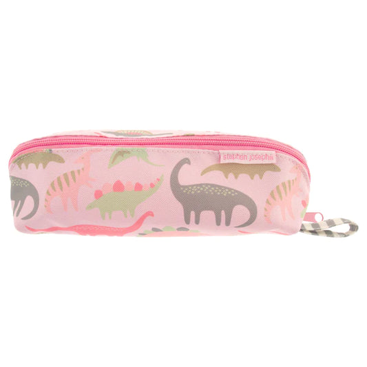 Stephen Joseph - All Over Print Pencil Pouch - Pink Dino
