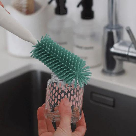 Beaba - Silicone Bottle Brush Sage Green — BambiniJO Jordan