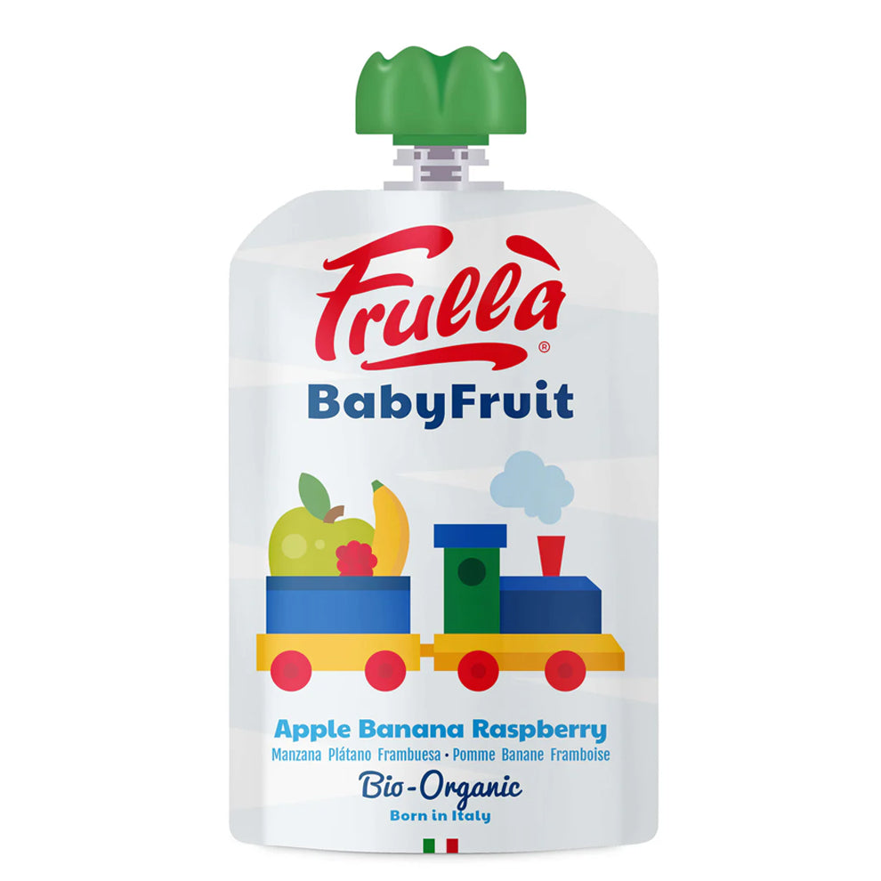 Organic Apple Banana & Raspberry Puree 100g