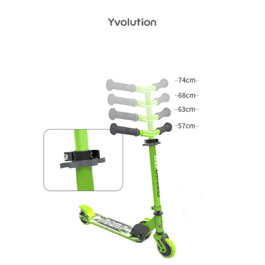 Yvolution - Neon Dynamo Scooter | Red | 5-9Y