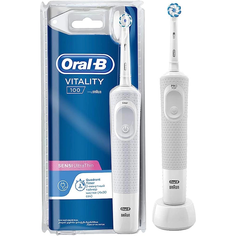 Oral-B - Vitality D100 Sensi Ultra Thin Rechargeable Toothbrush
