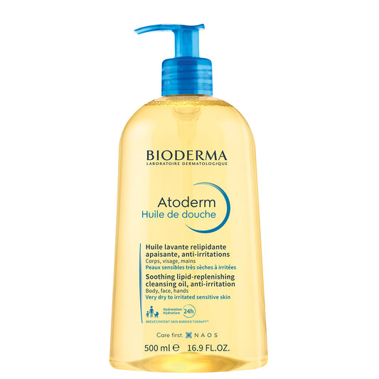 Bioderma - Cleansing Shower Oil - Atoderm Ultra-nourishing Anti-irritation 500ml