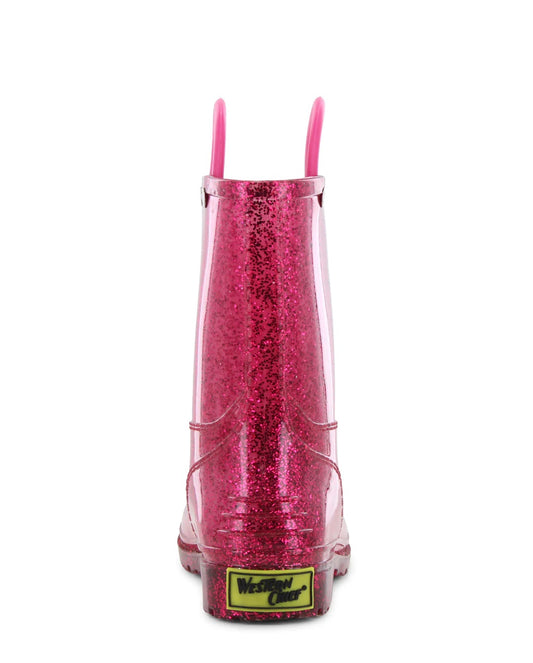 Western Chief Kids Glitter Pink Rain Boots — BambiniJO Jordan