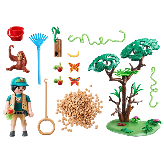 Playmobil - Orangutans with Tree- 49 Pcs | 4Y+ — BambiniJO Jordan