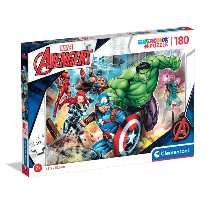 Clementoni Marvel Avengers 180pc Jigsaw Puzzle box — BambiniJO Jordan