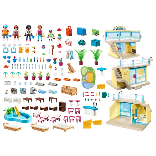 Playmobil - Beach Hotel- 401 Pcs | 4Y+ — BambiniJO Jordan