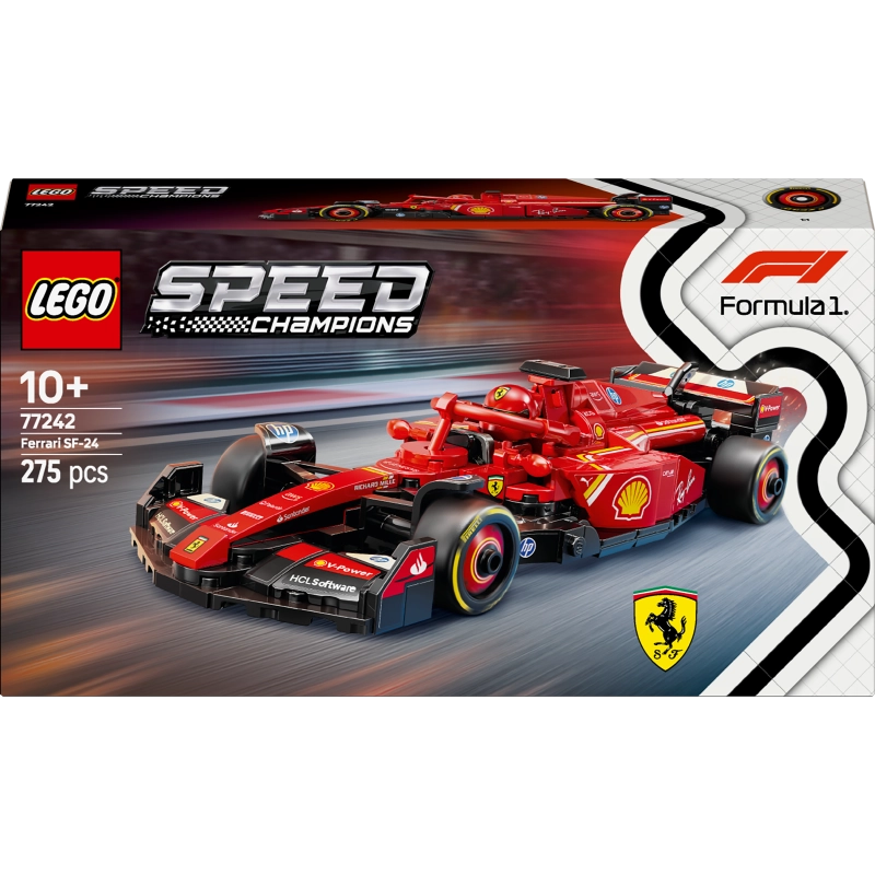 Lego - Ferrari SF-24 F1 Race Car | 275 Pcs | 10Y+