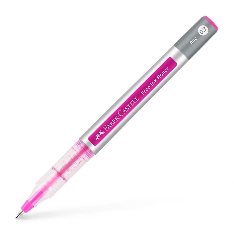 Faber-Castell Free Ink rollerball 0.7mm pink