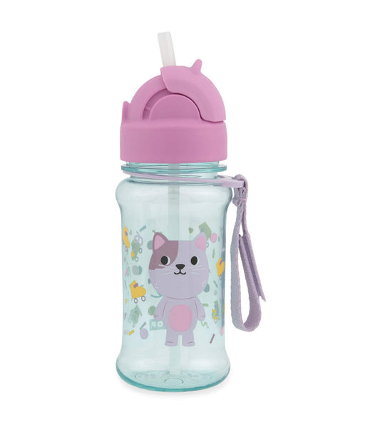 Besties Squad Tritan Straw Bottle - Cat — BambiniJO Jordan