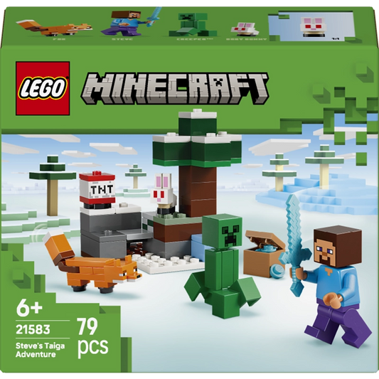 Lego - Steve's Taiga Adventure 79 Pcs 6Y+ — BambiniJO Jordan