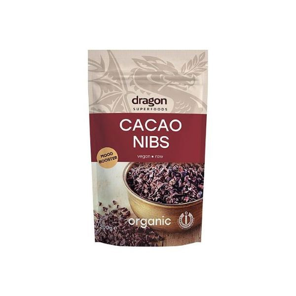 Dragon Superfoods Organic Cacao Nibs 200g pouch