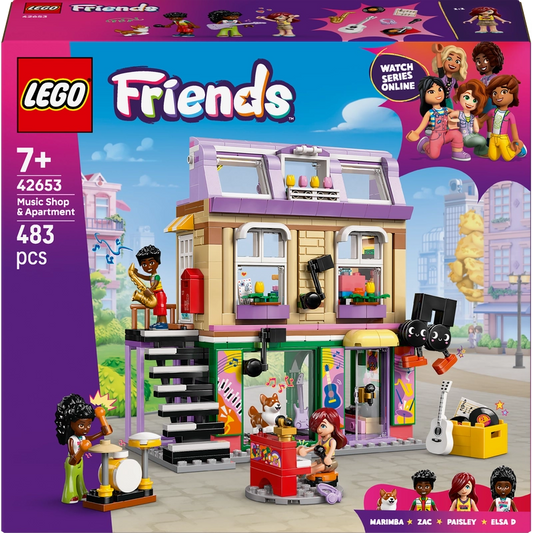 Lego - Music Store & Apartment 483 Pcs 7Y+ — BambiniJO Jordan