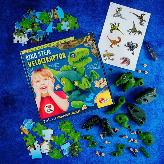 I'm A Genius Dino Stem Velociraptor 5Y+ — BambiniJO Jordan