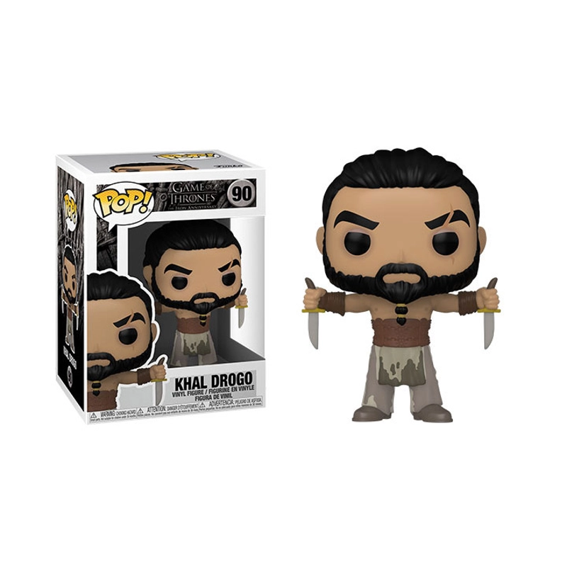 Funko - Pop! TV: Game of Thrones: Iron Anniversary Khal Drogo with Daggers | 3Y+