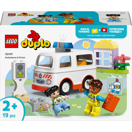 Lego - Ambulance & Driver 19 Pcs 2Y+ — BambiniJO Jordan