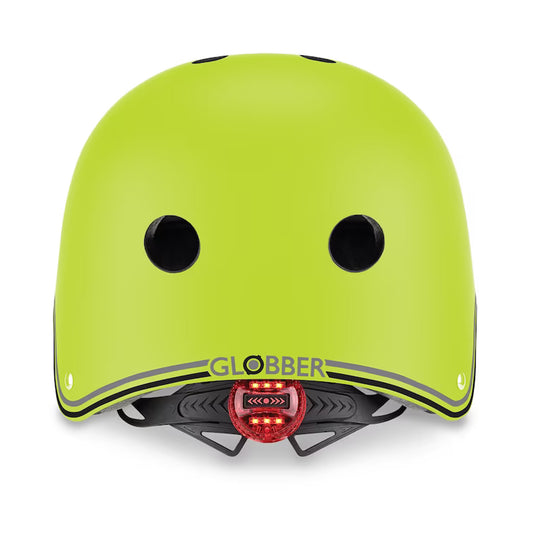 Globber - Helmet Primo Lights XS 5Y+ Green — BambiniJO Jordan
