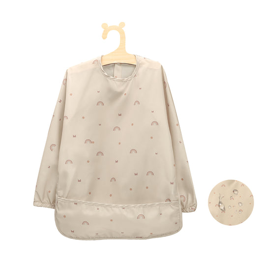 Babyccino Long Sleeve Bib Rainbow — BambiniJO Jordan