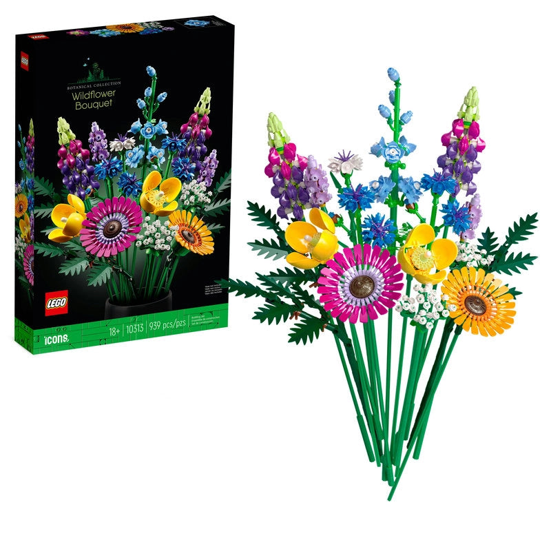 Lego - Wildflower Bouquet | 939 Pcs | 18Y+
