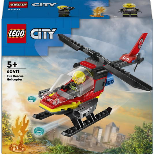 Lego - Fire Rescue Helicopter 85 Pcs 5Y+ — BambiniJO Jordan