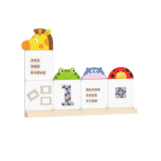 Viga Magnetic & Dry Erase Play Set 6 3Y+ — BambiniJO Jordan