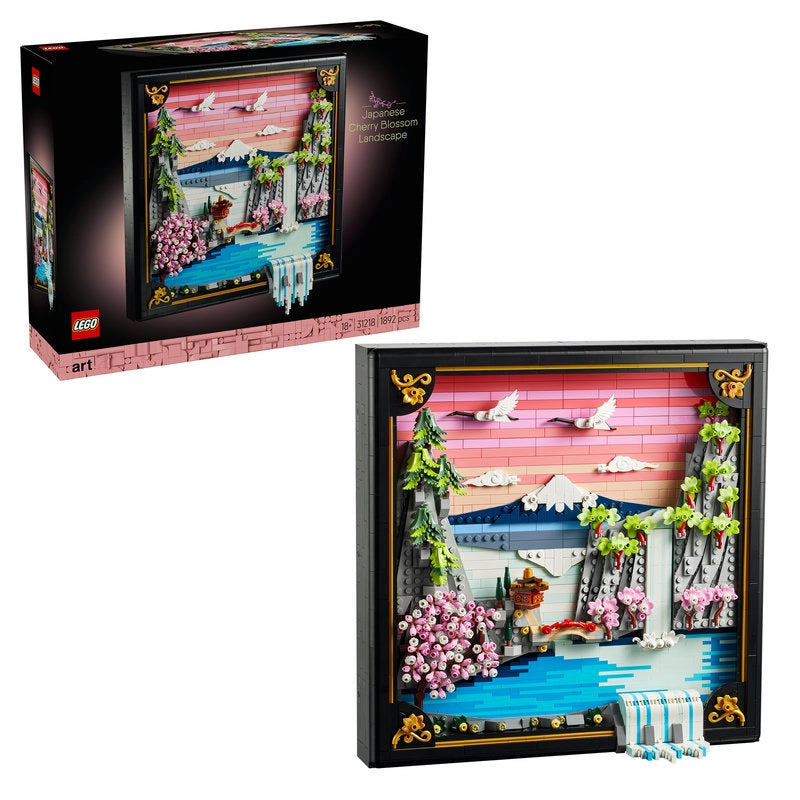 Lego - Japanese Cherry Blossom Landscape | 1892 Pcs | 18Y+