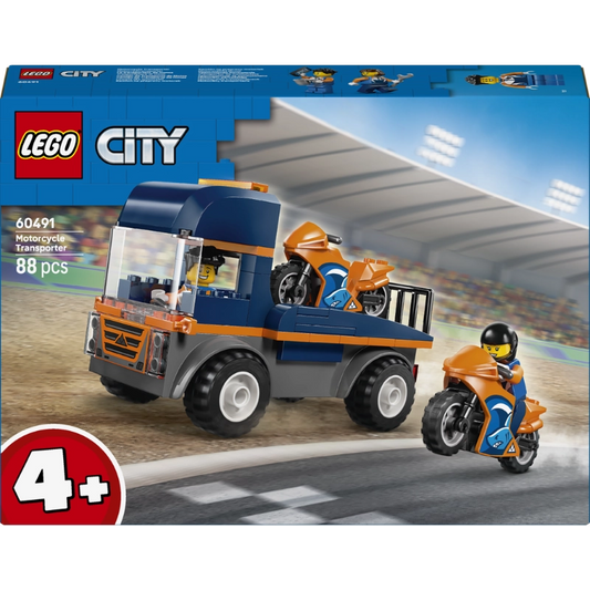 Lego - Motorcycle Transporter 88 Pcs 4Y+ — BambiniJO Jordan