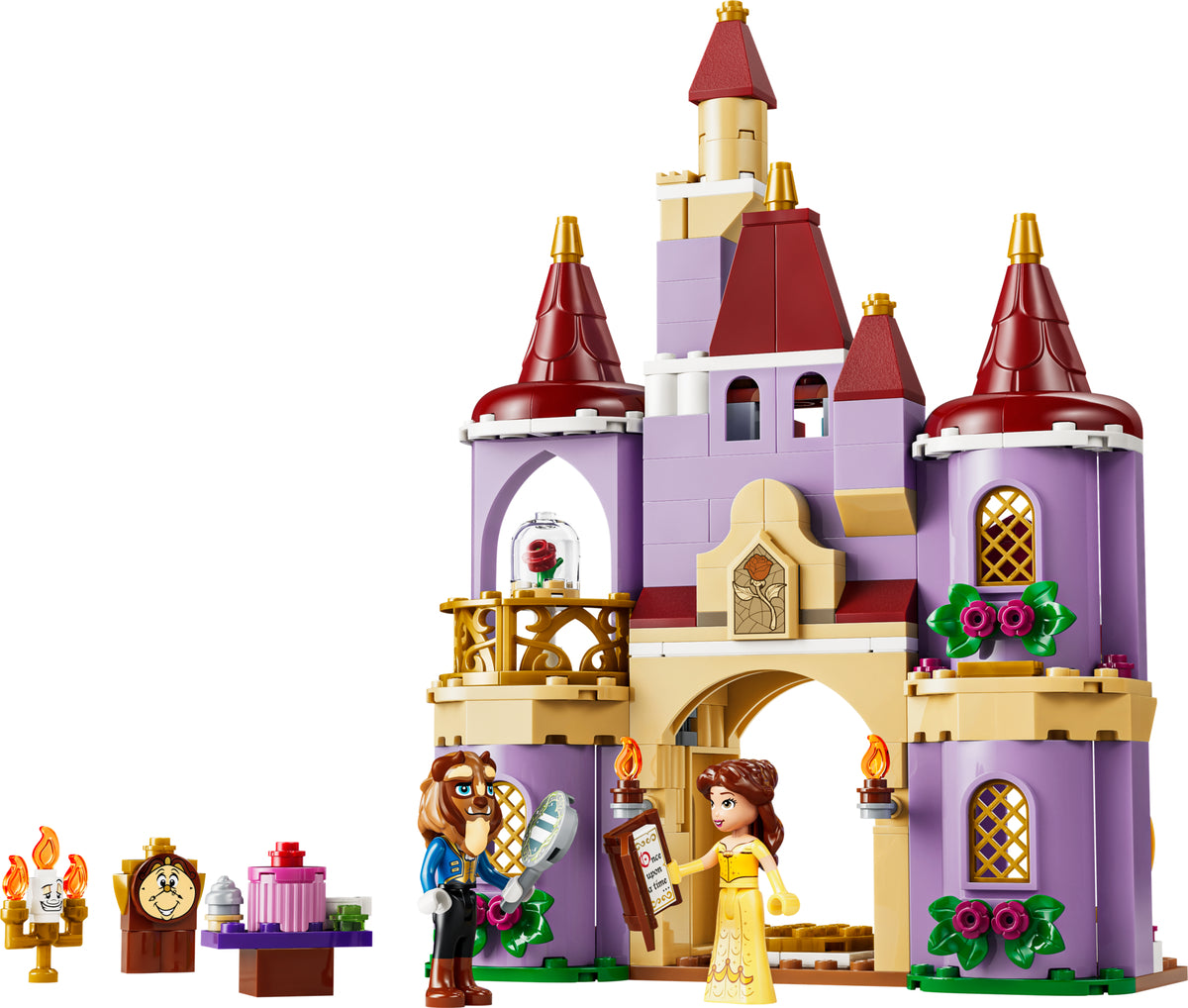 Lego - Belle & the Beast's Enchanted Castle | 254 Pcs | 5Y+