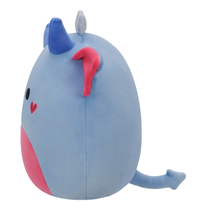 Squishmallows - Little Plush 5" King Kin the Blue and Pink Goblin with Silver Crown and Heart Cheeks | 1-6Y