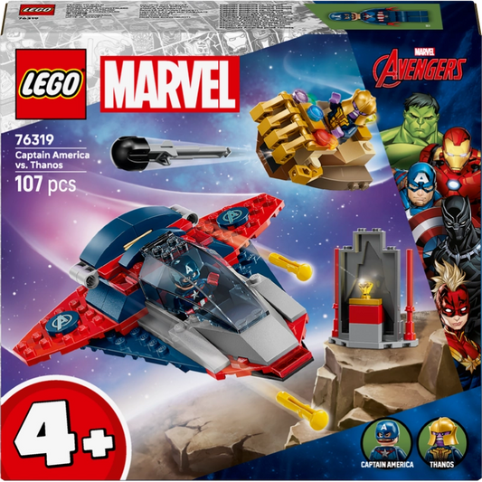 Lego - Captain America vs. Thanos 107 Pcs 4Y+ — BambiniJO Jordan