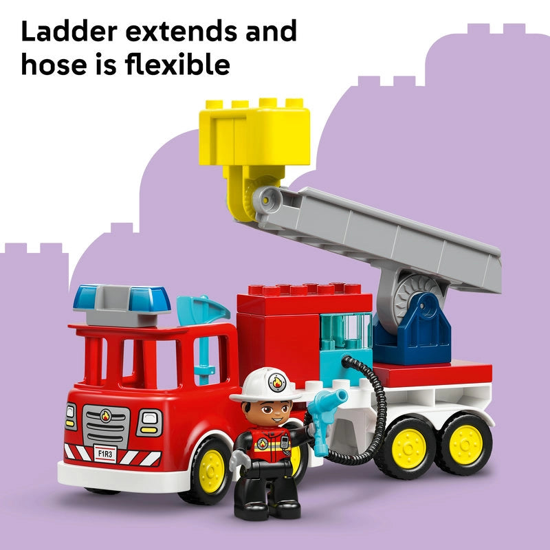 Lego - Fire Truck with Hose and Firefighter 28 Pcs 2Y+ — BambiniJO Jordan