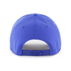 47 Brand New York Yankees MVP Snapback Cap Sonic Blue - angled view