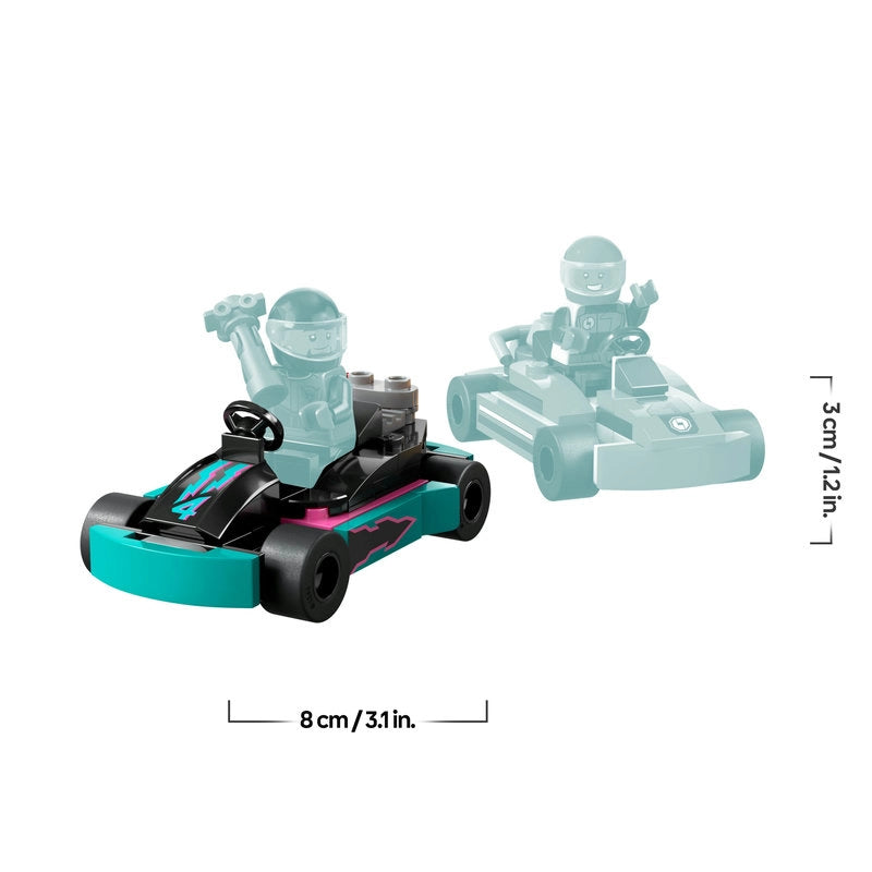 Lego - Go-Karts and Race Drivers 99 Pcs 5Y+ — BambiniJO Jordan
