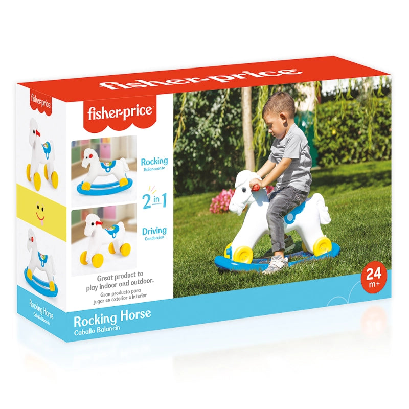 Fisher-Price - Rocking Horse with Wheels in Box | 2Y+
