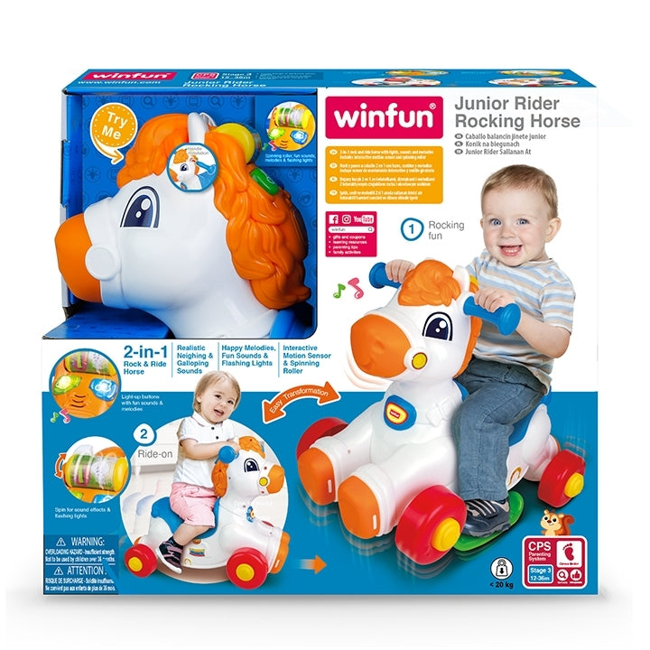 Winfun - Junior Rider Rocking Horse | 12m+