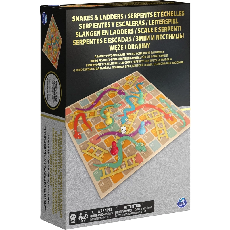 Spin Master Games - Snakes & Ladders | 6Y+